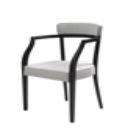 стул с подлокотниками melis-98a / mc1009 (dining chair) во Владивостоке