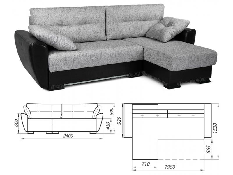 диван угловой релоти софт во Владивостоке