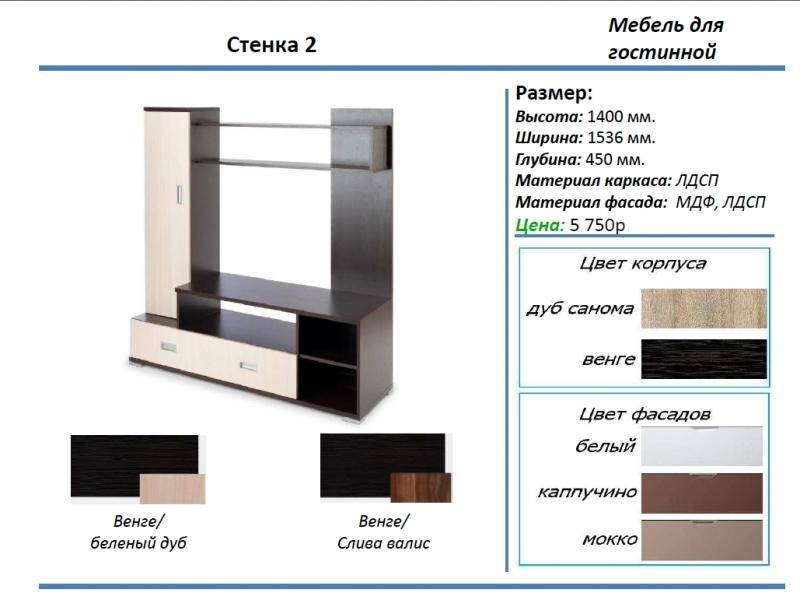 гостиная стенка 2 во Владивостоке