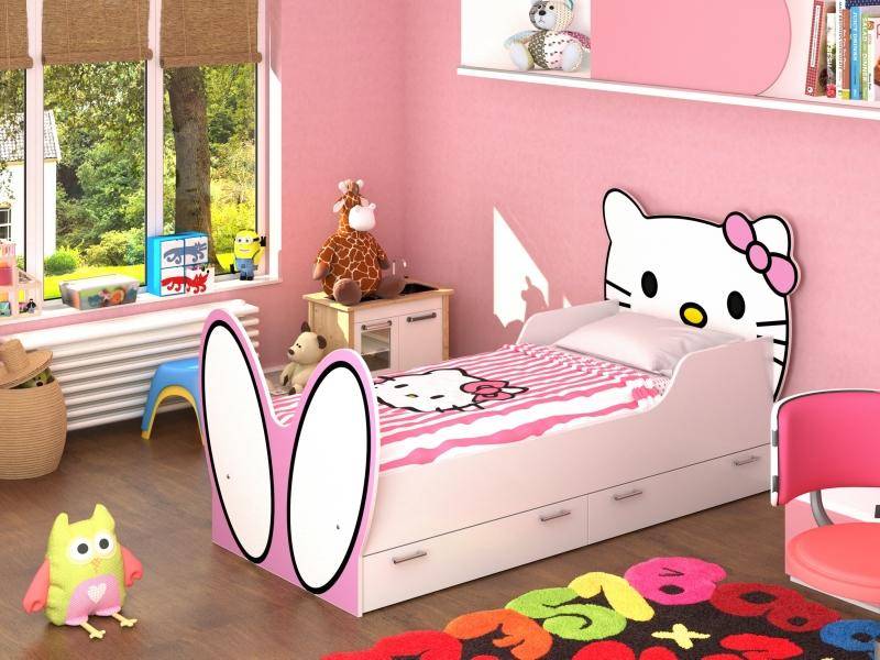 кроватка hello kitty во Владивостоке