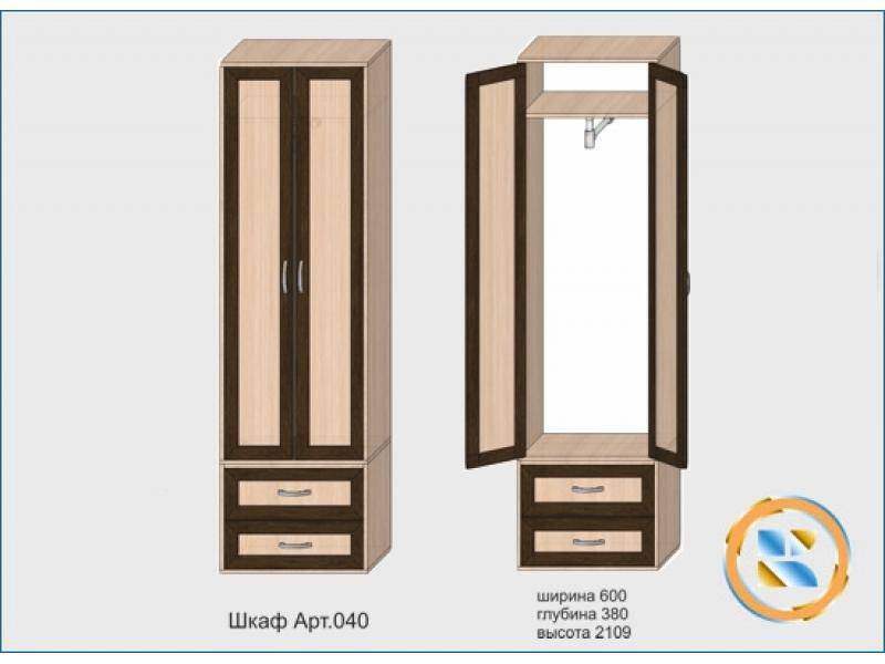 шкаф арт 040 во Владивостоке