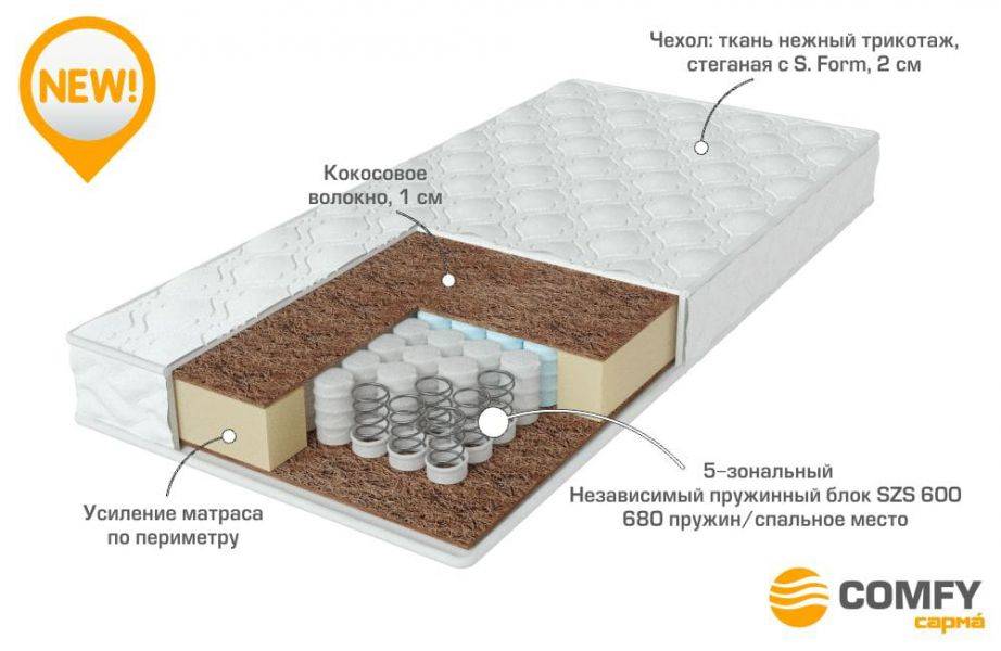 качественный матрас strong во Владивостоке