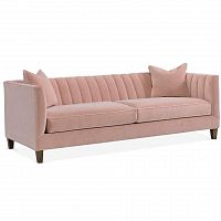 диван penelope sofa прямой розовый во Владивостоке