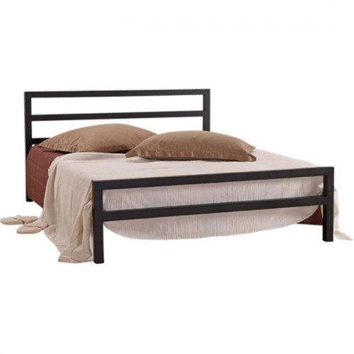 кровать полутораспальная 150х200 черная аристо во Владивостоке