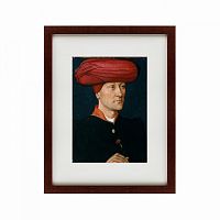 картина: portrait of a man in a turban, second quarter 15th century во Владивостоке