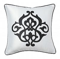 подушка с геральдическими лилиями fleur de lys white i во Владивостоке