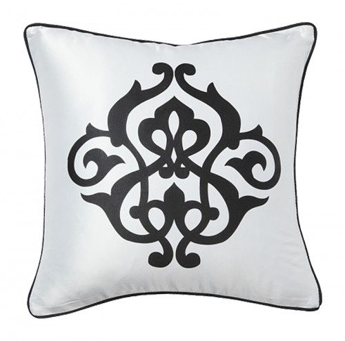 подушка с геральдическими лилиями fleur de lys white i во Владивостоке