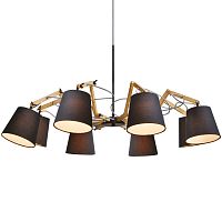 подвесная люстра arte lamp pinoccio a5700lm-8bk во Владивостоке