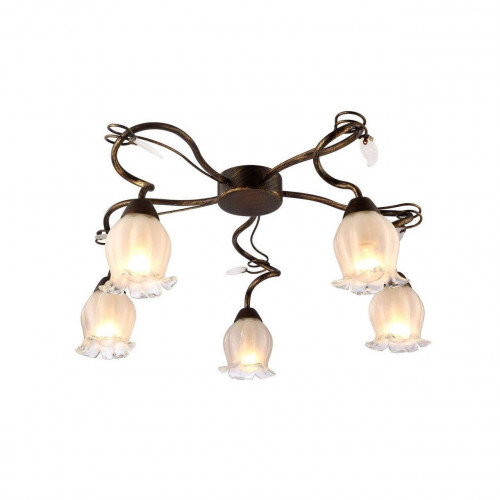 потолочная люстра arte lamp 83 a7449pl-5br во Владивостоке