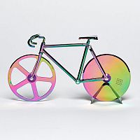 нож для пиццы из нержавеющей стали the fixie, радужный во Владивостоке