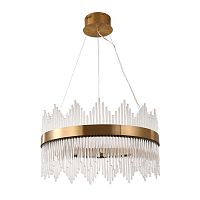 люстра stripglass 50 латунь, прозрачное стекло во Владивостоке