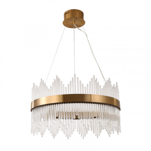 люстра stripglass 50 латунь, прозрачное стекло во Владивостоке