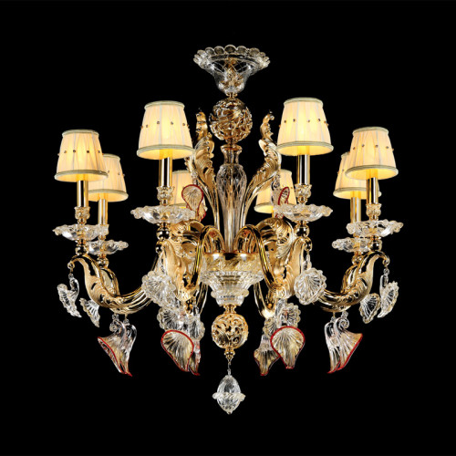 люстра md102729-8a от illuminati золото/янтарная во Владивостоке