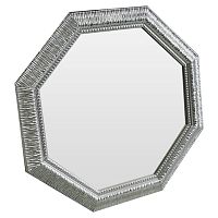 зеркало серебряное восьмиугольное с декором sparkle silver во Владивостоке