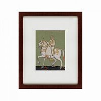картина: an equestrian portrait of shah raju ii, 1670 во Владивостоке