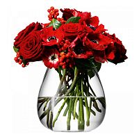 ваза округлая низкая flower 17 см во Владивостоке