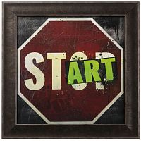 постер в раме start во Владивостоке