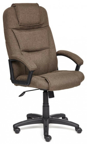 компьютерное кресло tetchair бергамо (крестовина пластик, обивка ткань) для руководителя во Владивостоке