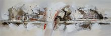 картина маслом морское сражение во Владивостоке
