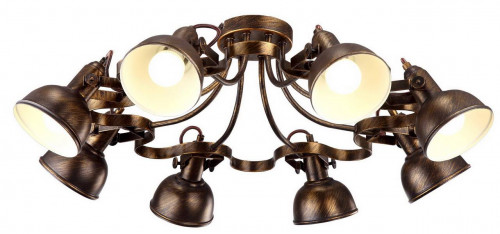 потолочная люстра arte lamp martin a5216pl-8br во Владивостоке