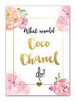 постер coco chanel а3 во Владивостоке