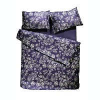 комплект постельного белья decoflux сатин 2 семейный peony indigo во Владивостоке