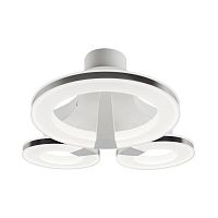 потолочный светодиодный светильник idlamp jenevra 397/3pf-ledwhitechrome во Владивостоке