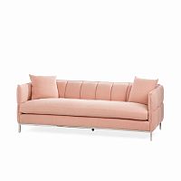 диван casper sofa прямой розовый во Владивостоке