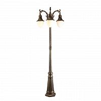 садово-парковый светильник arte lamp vienna a1317pa-3bn во Владивостоке