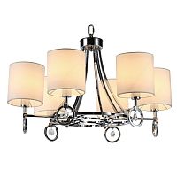 люстра km0843p-6 от delight collection белая/ хром во Владивостоке