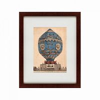 картина: montgolfier aerostatique hot air balloon, 1783 во Владивостоке