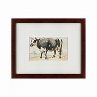 картина: a friesian bull, 1780 во Владивостоке