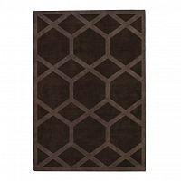 ковер ashton cocoa coffe 120x170 коричневый во Владивостоке