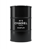 декоративная бочка chanel №5 black xl во Владивостоке