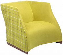 кресло vivienne armchair yellow checkerboard во Владивостоке