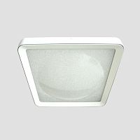 потолочный светодиодный светильник ambrella light orbital crystal sand fs1216 wh/wh 72w+29w d500*500 во Владивостоке