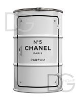 декоративная бочка- шкаф chanel №5 white l во Владивостоке