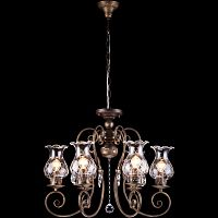 подвесная люстра arte lamp palermo a2053lm-6br во Владивостоке