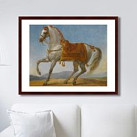 картина: marengo, the horse of napoleon i of france, 1900г. во Владивостоке