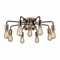 потолочная люстра arte lamp a6001pl-9bk во Владивостоке