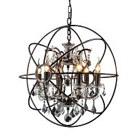 люстра foucault's orb crystal d52 антик (темная) чёрная во Владивостоке