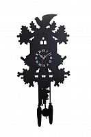 настенные часы с маятником domestic puzzle black ii во Владивостоке