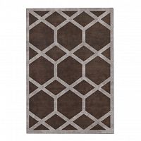 ковер ashton cocoa 150x220 коричневый во Владивостоке