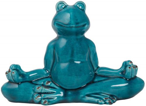 декор frog blue meditation во Владивостоке