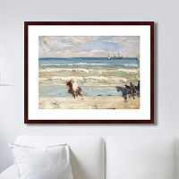 картина: beach scene, tangier, 1906г. во Владивостоке