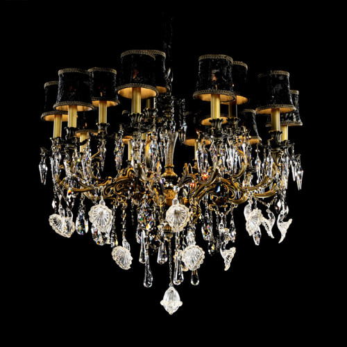 люстра md102752-15a от illuminati бронзовая/черная во Владивостоке