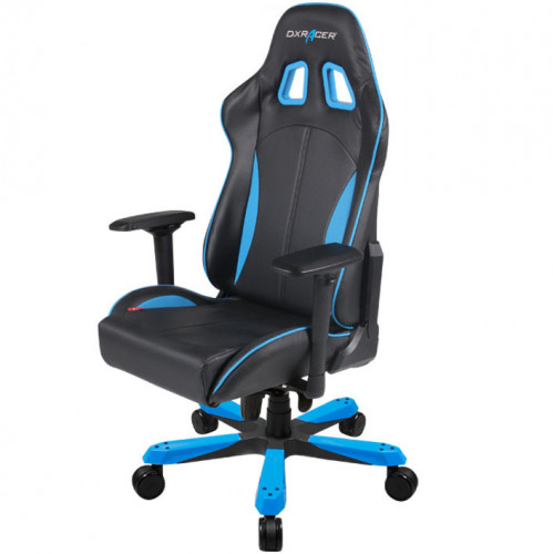 кресло геймерское dxracer king ks57 черно-синее во Владивостоке