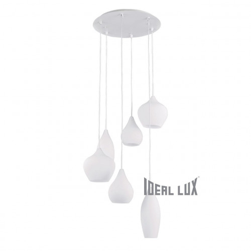 подвесная люстра ideal lux soft sp6 bianco во Владивостоке