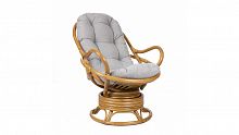 кресло-качалка swivel rocker коричневый во Владивостоке