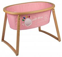 деревянная люлька с розовой колыбелью sleep up во Владивостоке
